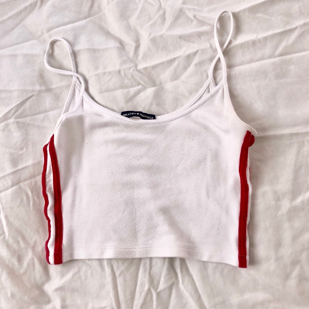 Brandy White Tank Top